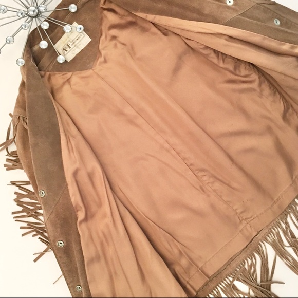 Vintage Suede Fringe Jacket π₯π₯π₯ - Picture 4 of 8